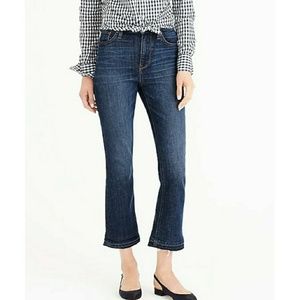 J. Crew Dark Blue Cropped Ankle Jeans